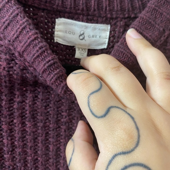 NWOT Lou & Grey Cashmere Sweater Dress - Picture 3 of 4